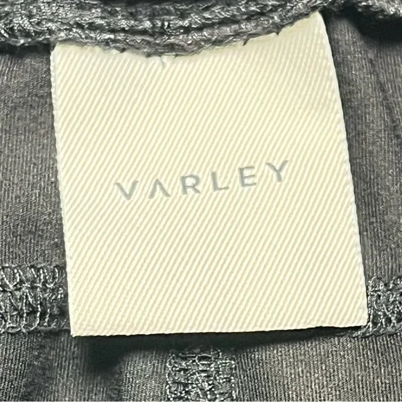 Varley Black Track Joggers with Drawstring - Picture 4 of 10